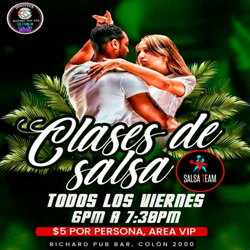 richard pub bar clase de baile viernes