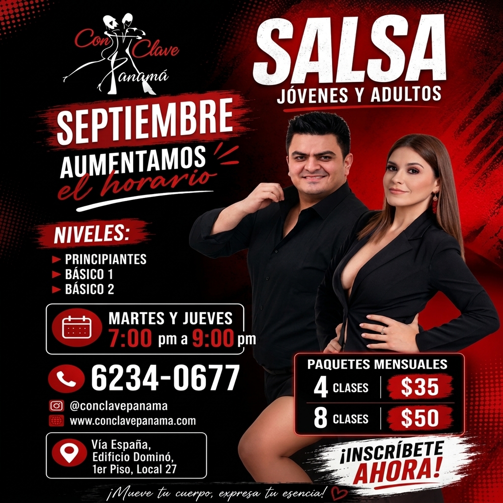 Cn clave Panama - martes y jueves