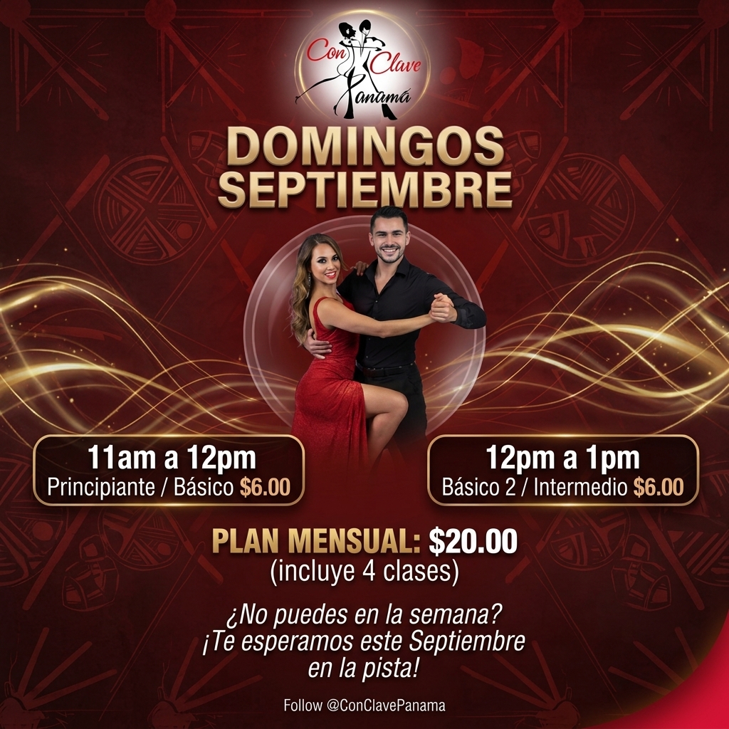 Con clave Panama - domingos septiembre